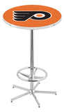 Philadelphia Flyers Pub Table W-orange Background