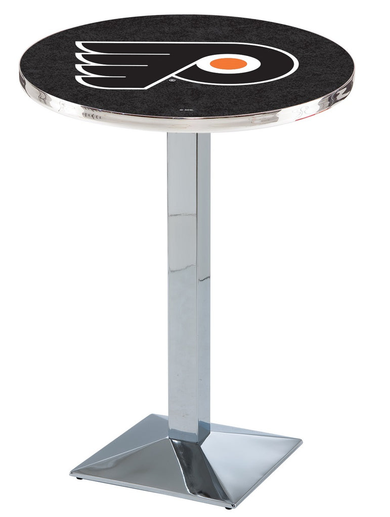 Philadelphia Flyers Pub Table W-black Background