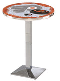 Philadelphia Flyers Pub Table W-orange Background