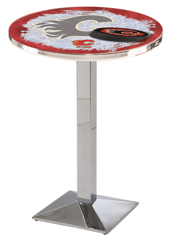 Calgary Flames Pub Table