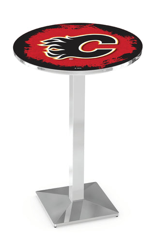 Calgary Flames Pub Table