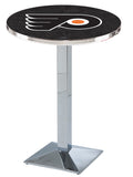 Philadelphia Flyers Pub Table W-black Background