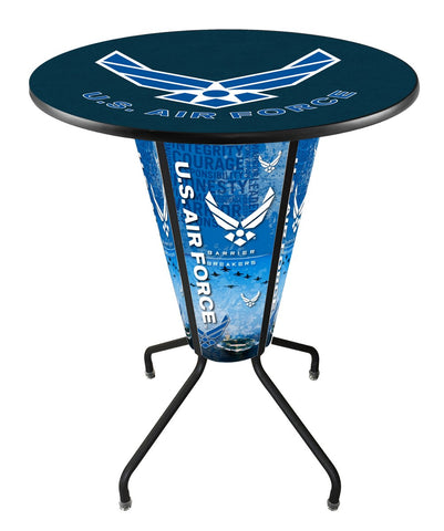 Lighted Air Force Pub Table