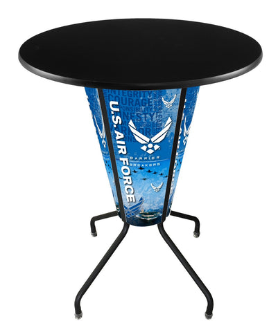 Lighted Air Force Pub Table