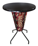 Lighted Arizona Coyotes Pub Table