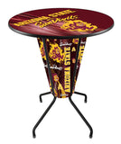 Lighted Arizona State Pub Table With Sparky Logo