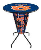 Lighted Auburn Pub Table