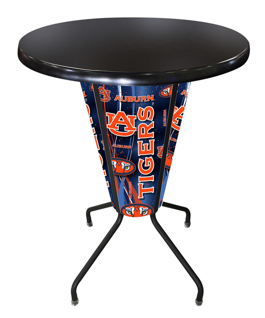 Lighted Auburn Pub Table