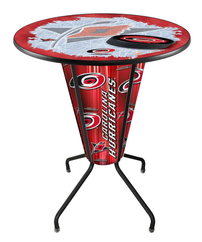 Lighted Carolina Hurricanes Pub Table