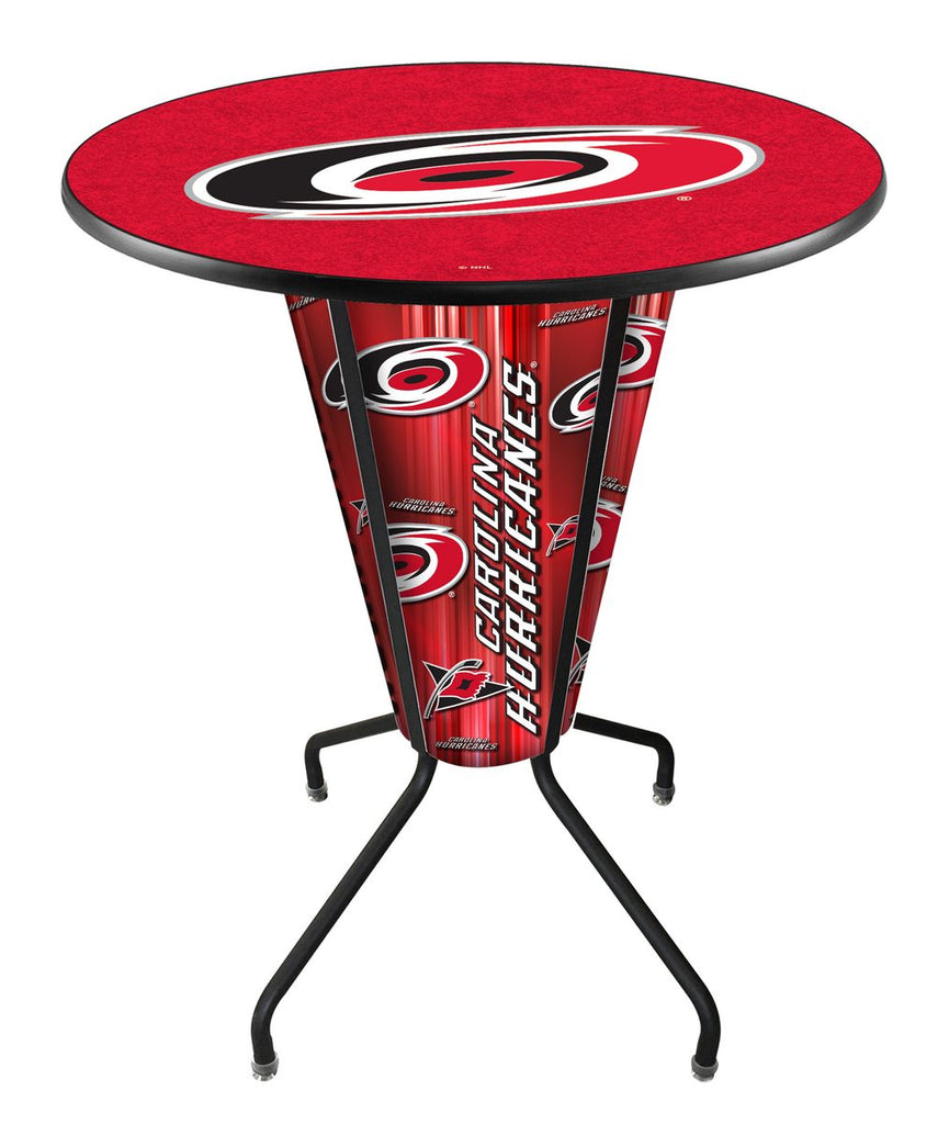 Lighted Carolina Hurricanes Pub Table