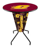 Lighted Central Michigan Pub Table