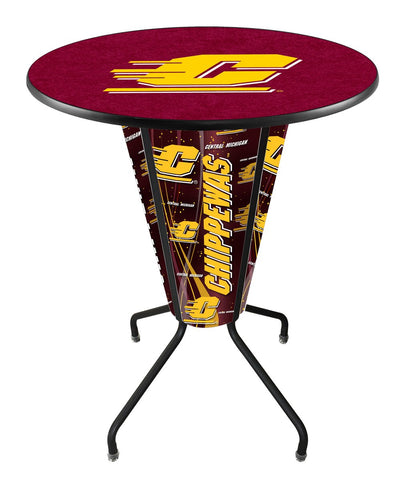 Lighted Central Michigan Pub Table