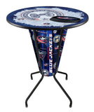Lighted Columbus Blue Jackets Pub Table