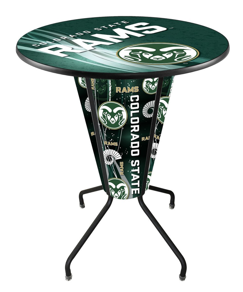 Lighted Colorado State Pub Table