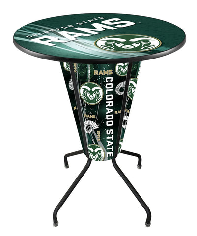 Lighted Colorado State Pub Table