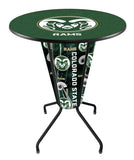 Lighted Colorado State Pub Table