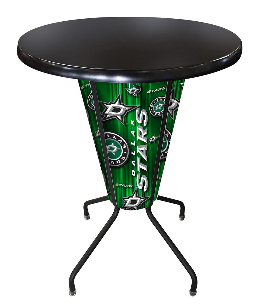 Lighted Dallas Stars Pub Table