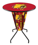 Lighted Ferris State Pub Table