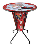 Lighted Florida Panthers Pub Table