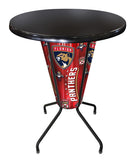 Lighted Florida Panthers Pub Table