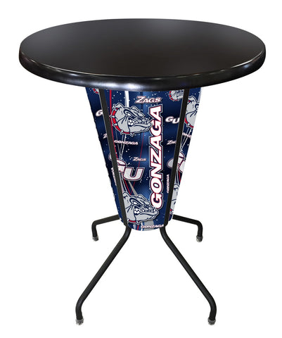 Lighted Gonzaga Pub Table