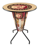 Lighted Indian Motorcycle Pub Table