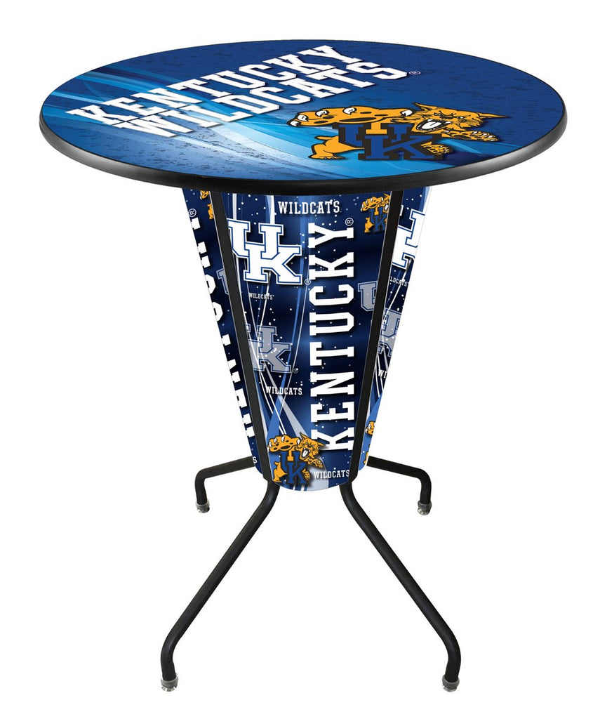 Lighted Kentucky "wildcat" Pub Table