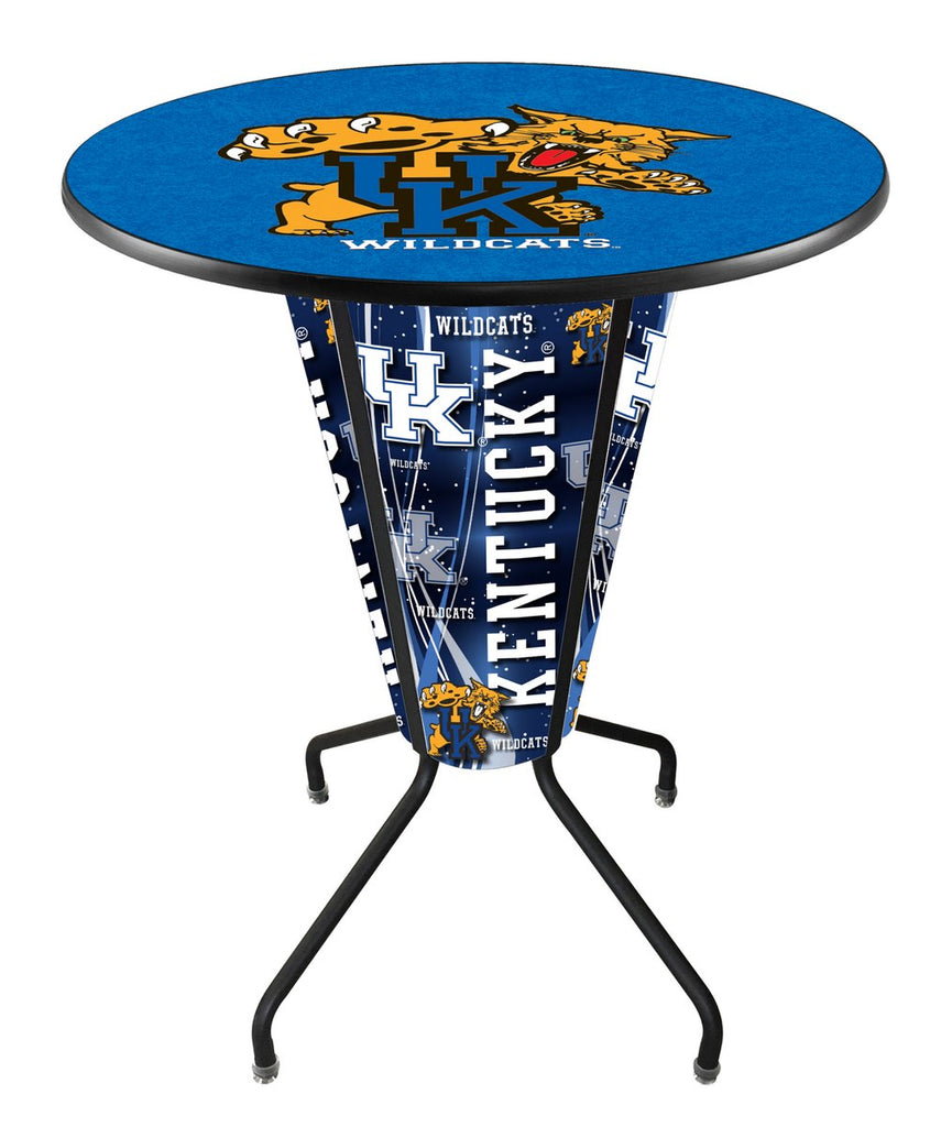 Lighted Kentucky "wildcat" Pub Table