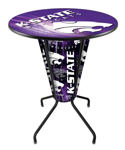 Lighted Kansas State Pub Table