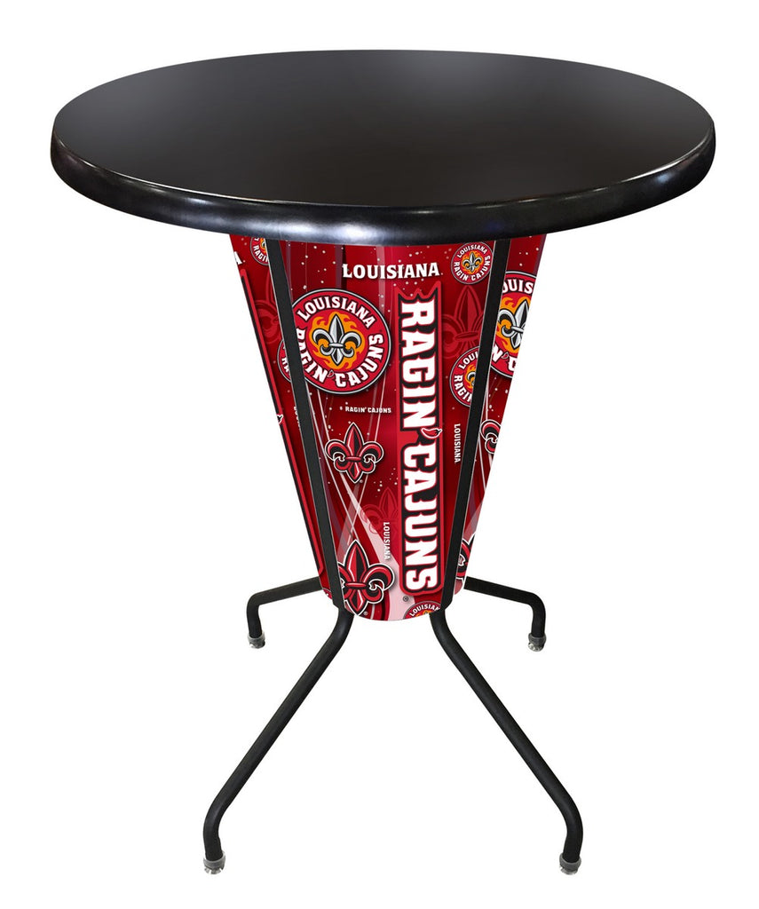 Lighted Louisiana-lafayette Pub Table