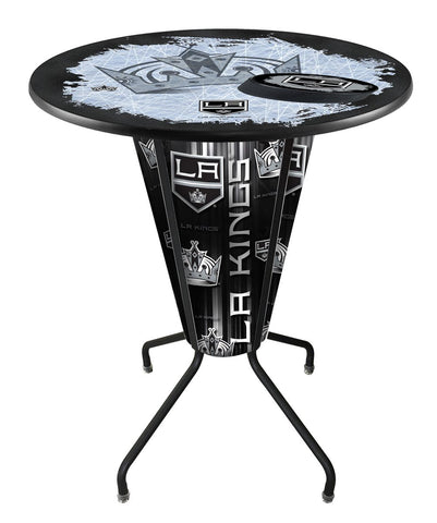 Lighted Los Angeles Kings Pub Table