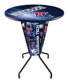 Lighted Louisiana Tech Pub Table