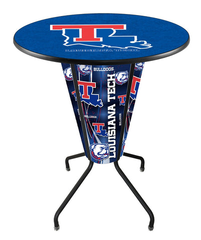 Lighted Louisiana Tech Pub Table