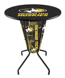 Lighted Michigan Tech Pub Table