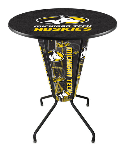 Lighted Michigan Tech Pub Table