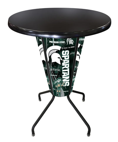 Lighted Michigan State Pub Table