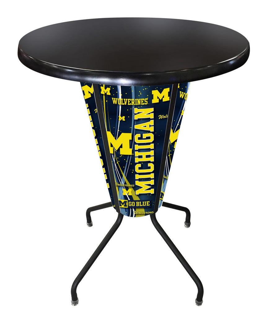 Lighted Michigan Pub Table