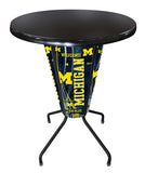 Lighted Michigan Pub Table