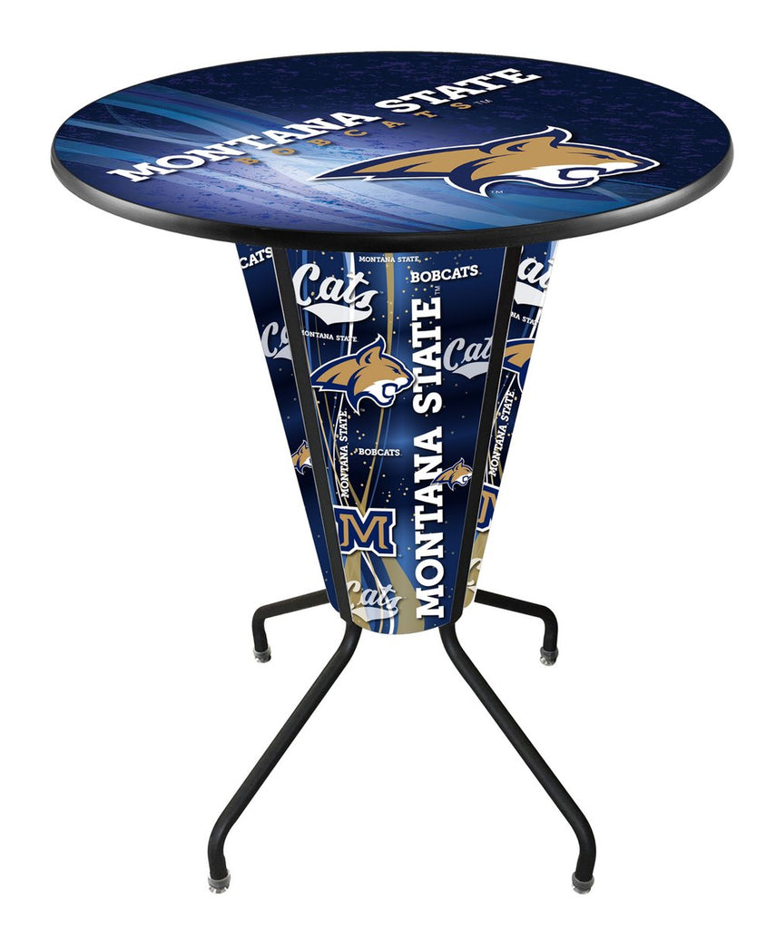 Lighted Montana State Pub Table