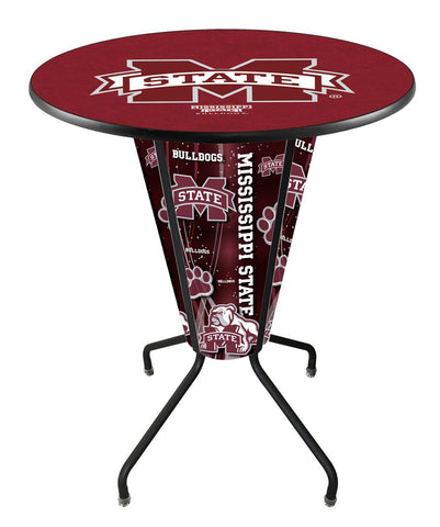 Lighted Mississippi State Pub Table