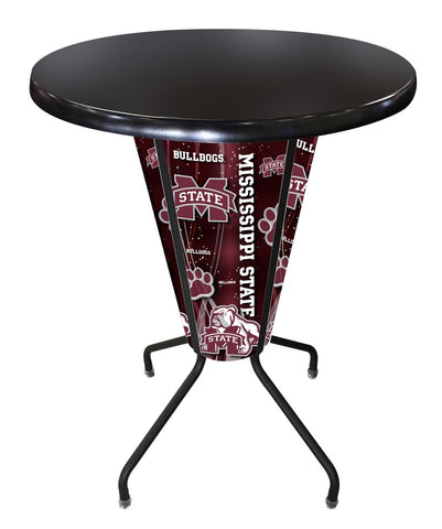 Lighted Mississippi State Pub Table