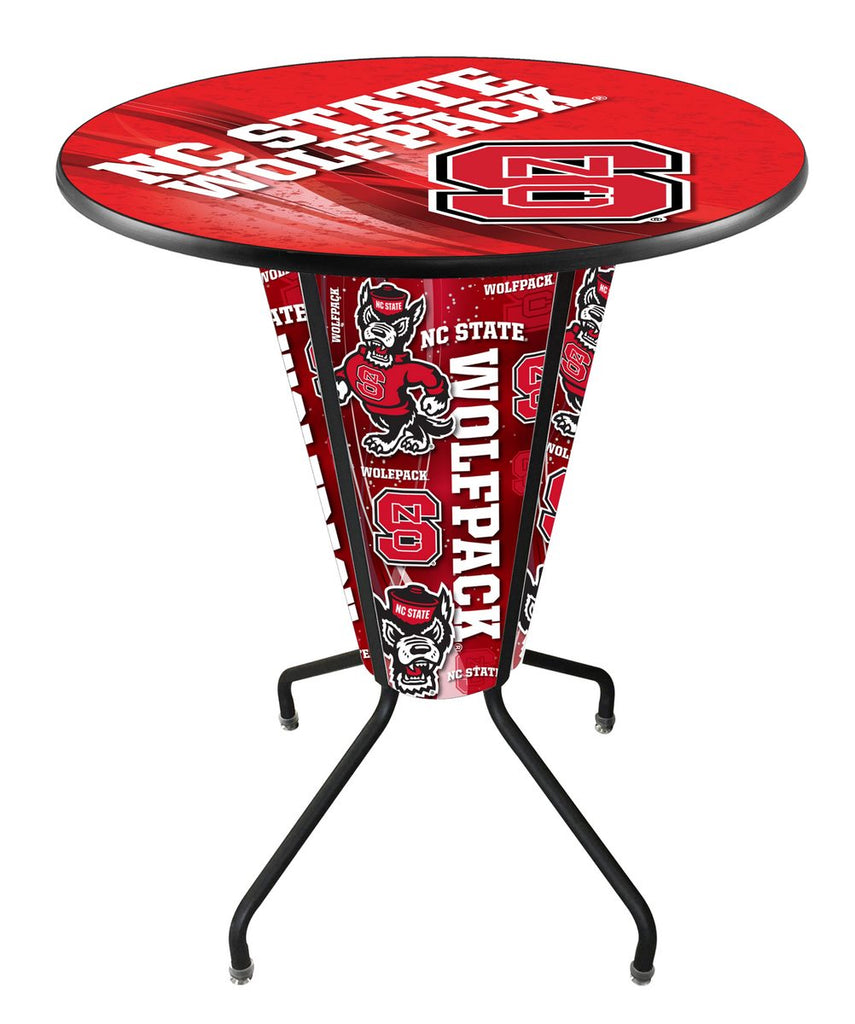 Lighted North Carolina State Pub Table