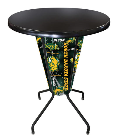 Lighted North Dakota State Pub Table