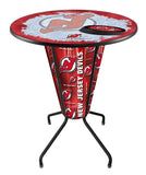 Lighted New Jersey Devils Pub Table