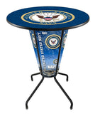 Lighted U.s. Navy Pub Table