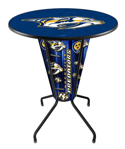 Lighted Nashville Predators Pub Table