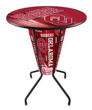 Lighted Oklahoma Pub Table