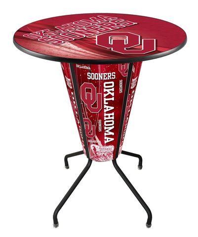 Lighted Oklahoma Pub Table