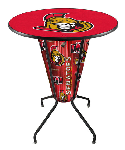 Lighted Ottawa Senators Pub Table