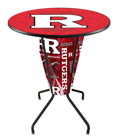 Lighted Rutgers Pub Table